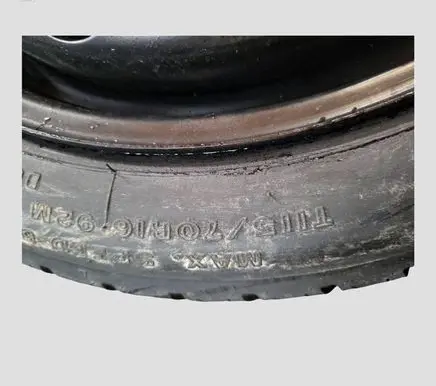 Opel Vectra C R16 spare wheel