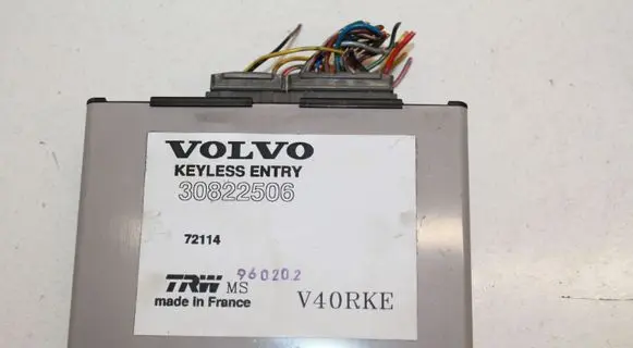Volvo S40, V40 Other control units/modules 30822506 960202