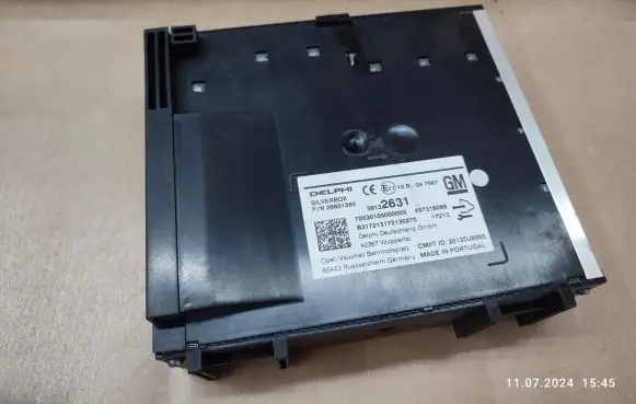Opel Astra K GPS navigation control unit/module 39132631