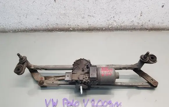 Volkswagen Polo V 6R Front wiper linkage and motor 6R1955119