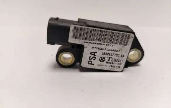 Airbag deployment crash/impact sensor