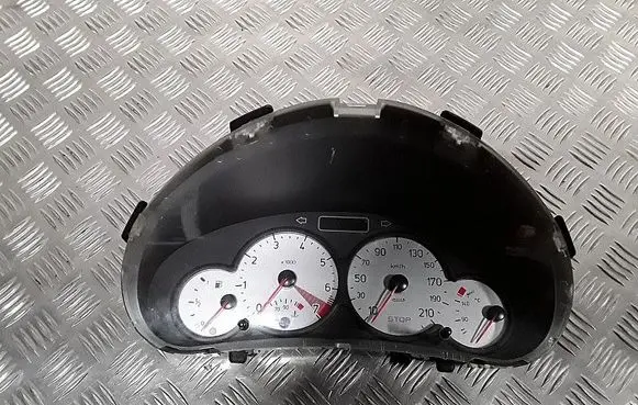 Peugeot 206 CC Speedometer (instrument cluster) 9648837180