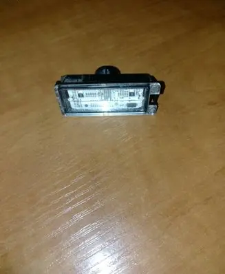 Jeep Grand Cherokee Number plate light 89WXP597