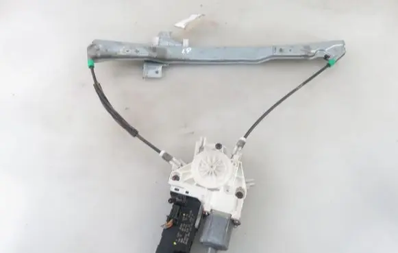 Peugeot 407 Front door window regulator with motor 9644893580 1137328125