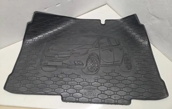 Opel Corsa F Rubber trunk/boot mat liner 