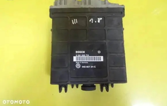 Volkswagen Golf III Engine control unit/module 1H0907311C 0261200714