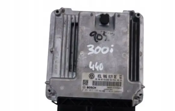 Seat Exeo (3R) Engine ECU kit and lock set 0281017139