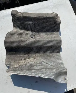 Mercedes-Benz C W204 Heat shield in engine bay A2046828171