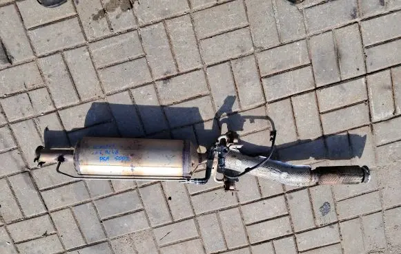 Citroen C4 Cactus Catalyst/FAP/DPF particulate filter S002