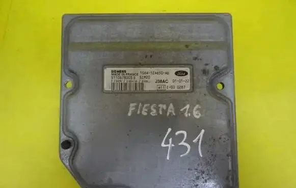 Ford Fiesta Engine control unit/module 1S6A-12A650-AD S110678003C