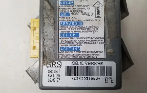 Rover 600 Airbag control unit/module 77960SN7H91