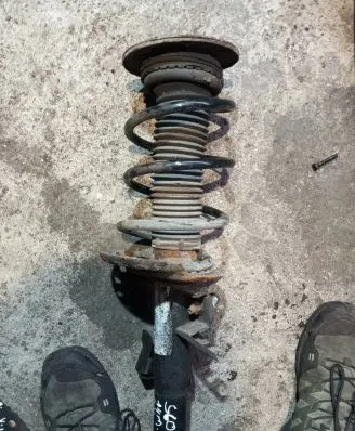 Volvo S60 Front shock absorber with coil spring 31262902