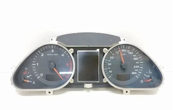 Audi A6 S6 C6 4F Speedometer (instrument cluster) 4F0920931B 4F0910930A 503000731602