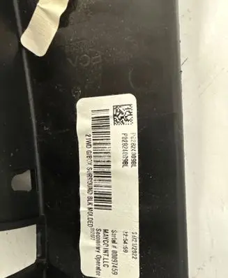 Dodge Durango Glove box frame 21979 P0282400BL