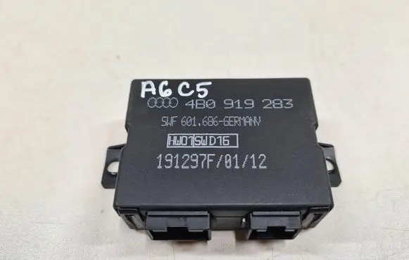 Audi A6 S6 C5 4B Parking PDC control unit/module 4B0919283 191297F
