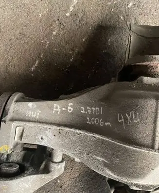 Audi A6 S6 C6 4F Rear differential