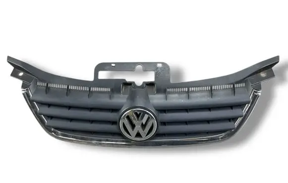Volkswagen Touran I Front bumper upper radiator grill 1T0853601