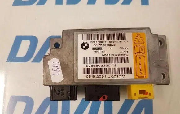 BMW 7 E65 E66 Airbag control unit/module 65.77-6960226 6960226