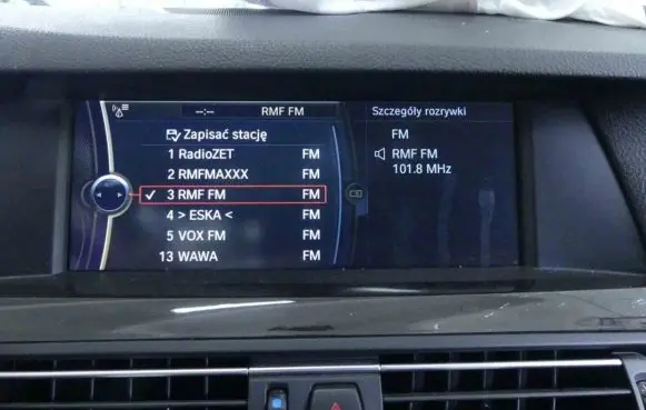 BMW 5 F10 F11 Screen/display/small screen 9241826 IMPRK1332292
