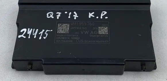 Audi Q7 4M Seat control module 4M1959760