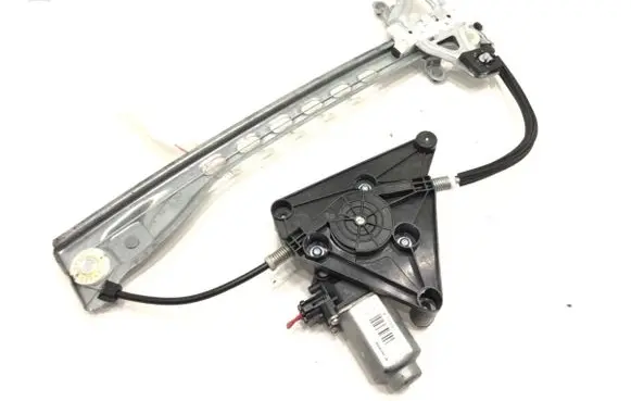 Front door window regulator with motor
