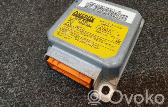 Peugeot 206 Airbag control unit/module 550541500 9636894080