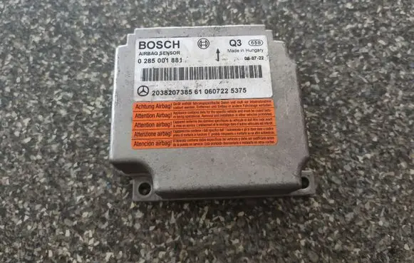 Mercedes-Benz C W203 Airbag control unit/module 2038207385 0285001881