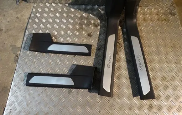 Porsche Panamera (970) Thresholds for All-terrain vehicles 