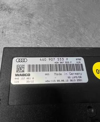 Audi A6 C7 Suspension control unit/module 4g0907553f