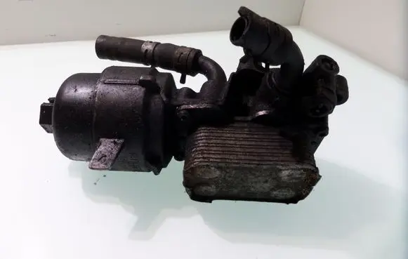 Citroen C5 Oil filter mounting bracket 9656830180