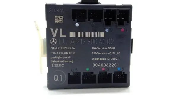 Mercedes-Benz C W204 Door control unit/module A2129004002 A2128203526 A2129028001