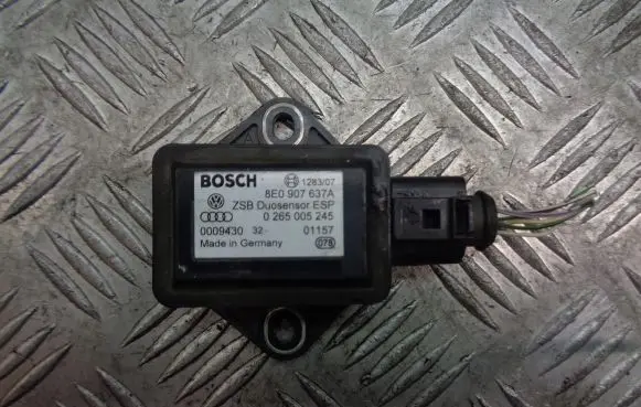 Audi A4 S4 B6 8E 8H ESP acceleration yaw rate sensor 8E0907637A