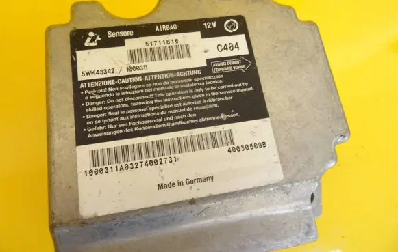 Fiat Stilo Airbag control unit/module 51711816