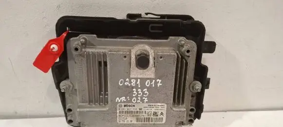 Peugeot 308 Engine control unit/module 0281017333 9677013180 9666729580