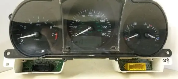 Jaguar XJ X308 Speedometer (instrument cluster) LJD4300GC MPH