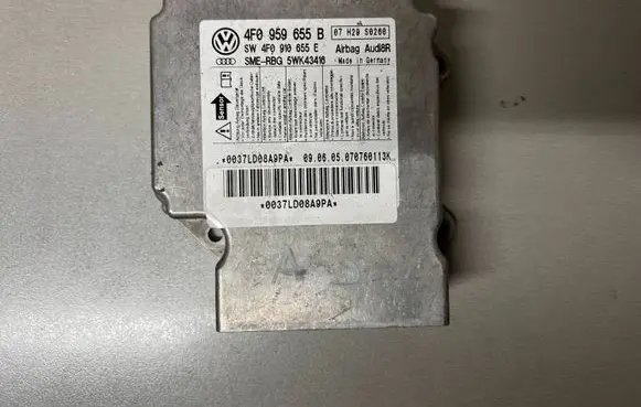 Audi A6 S6 C6 4F Airbag control unit/module 4F0959655B 5WK43416 4F0910655E