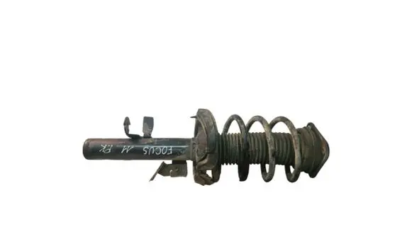 Front shock absorber with coil spring