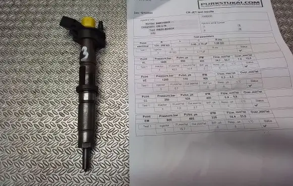 Volkswagen Crafter Fuel injector 0445115029