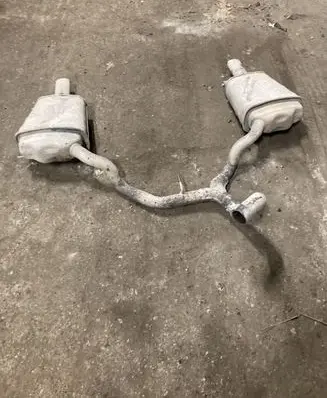 Jaguar X-Type Muffler/silencer 1X435K244AF 4X435K244AB