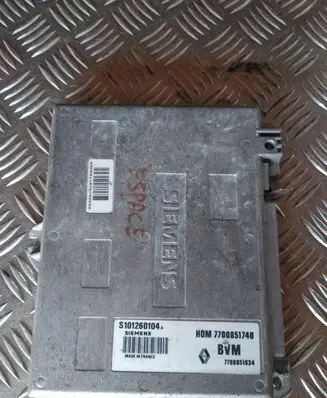 Renault Espace III Engine control unit/module S101260104A HOM7700851740 7700851634
