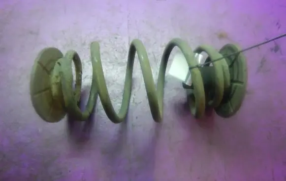 Opel Zafira B Rear coil spring