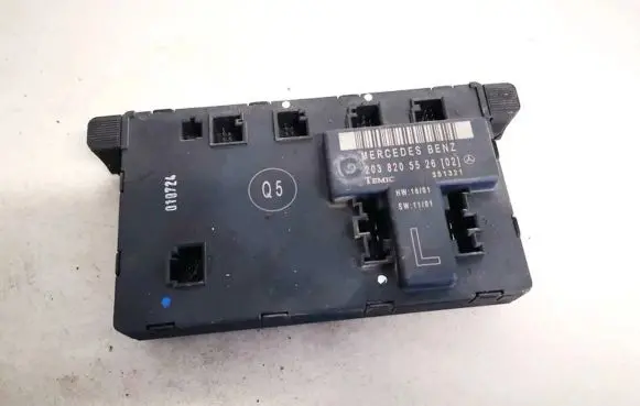 Mercedes-Benz C W203 Door control unit/module 2038205526