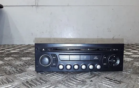 Citroen C4 I Radio/CD/DVD/GPS head unit 9666403077