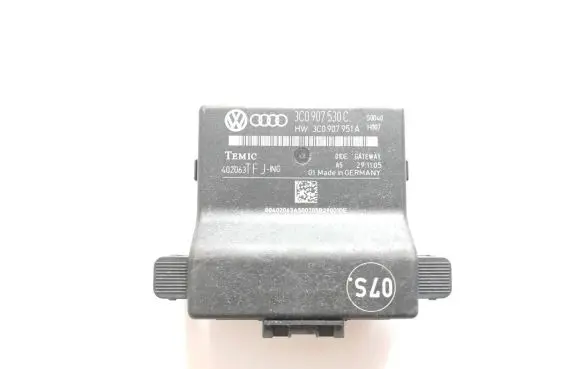 Volkswagen PASSAT B6 Gateway control module 3C0907951A 402063 3C0907530C