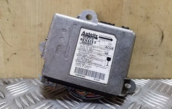 Renault Scenic II - Grand scenic II Airbag control unit/module 8200340431 603989700