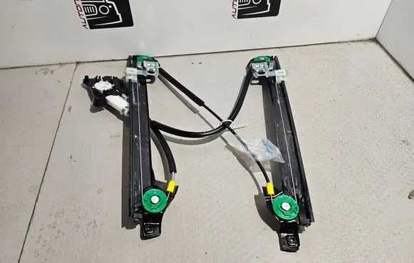 Front door window regulator with motor