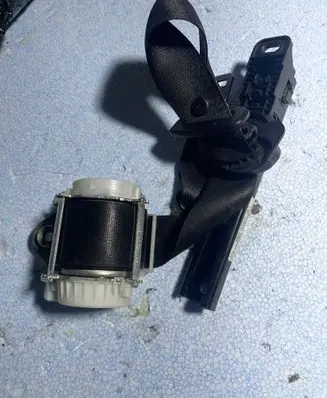Jaguar XF X250 Seat belt adjustment rail AW93611C46AB 34033824
