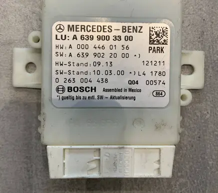 Mercedes-Benz Vito Viano W639 Parking PDC control unit/module A639900330