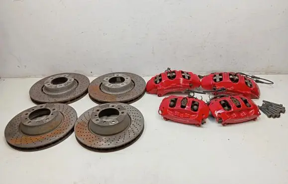 Porsche 911 991 Brake discs and calipers set 991351424 970352425