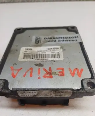 Opel Meriva A Engine control unit/module 12242000